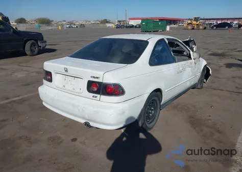 2000 Honda Civic Ex from USA, damaged, VIN 1HGEJ8249YL020468